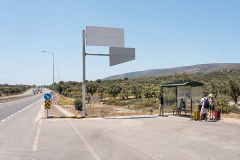 Alaçatı junction drop-off point