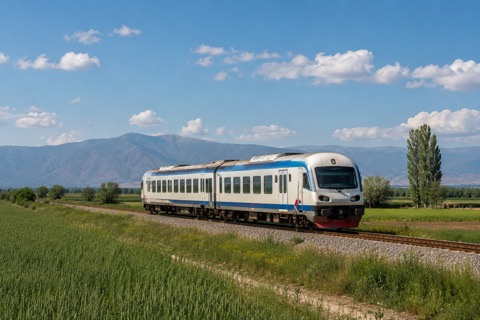 Regional train to Selçuk